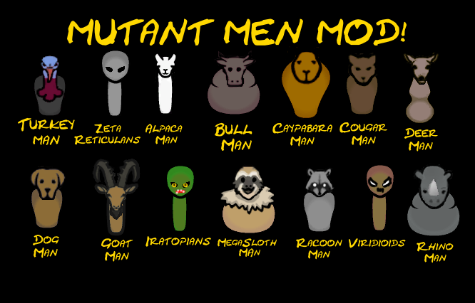 Mutant men net